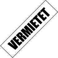 VERMIETET